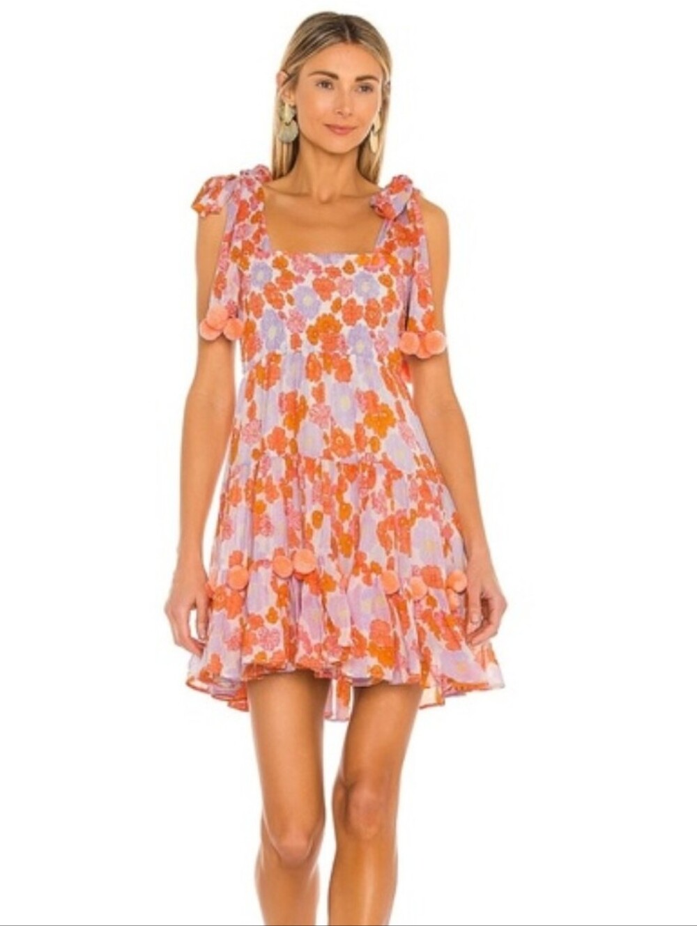 Sundress Pippa Mini Flare Floral Dress Size XS